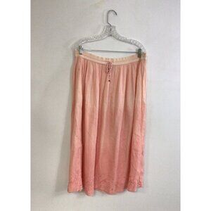 Lotus Pink Boho Maxi Skirt Hippie Womens One Size